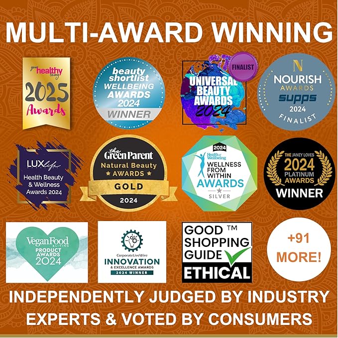 True Veda Mood Bundle | USDA Organic | Multi-Award-Winning | Organic Ashwagandha KSM-66® + Organic Holy Basil with Vitamin B6