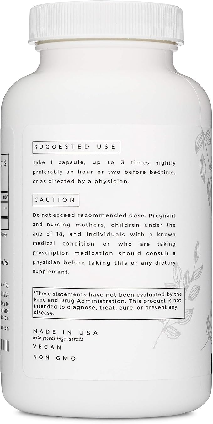 Lifted Naturals Micro Melatonin Family Size - Melatonin for Fast &amp Better Sleep Easy to Swallow 220 Vegetable Capsules with Low Dose Melatonin Non-GMO Fast Dissolve Melatonin 100 mcg