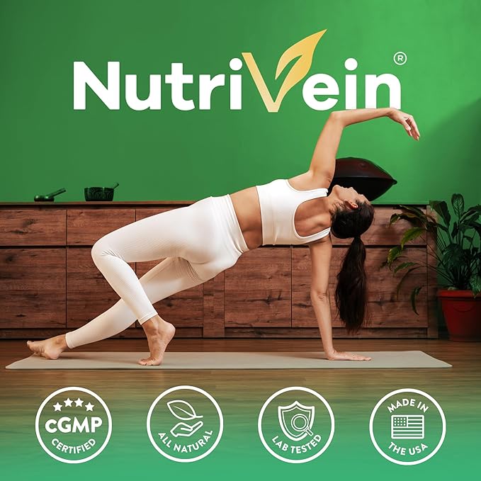 Nutrivein Premium Multi Collagen Capsules &amp Ashwagandha Supplements Bundle: High-Absorption Ashwagandha Root &amp Multi Collagen Peptides Capsules for Body and Mind
