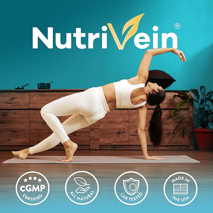 Nutrivein Premium Sea Moss Capsules &amp Resveratrol Supplement Bundle: High-Absorption Resveratrol Capsules and Irish Sea Moss for Digestion Vitality &amp Repair