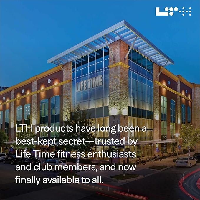 LTH Glow Omega-3 Fish Oil - Trusted by Life Time Members - NSF Certified for Sport - Supports Brain &amp Heart Health - Aids Healthy Skin Hair &amp Nails - Gluten Free &amp Soy Free - 30 Servings