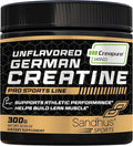 Sandhu's Creapure German Creatine Monohydrate Powder Supplements for Men &amp Women Unflavored 60 Servings (Pack of 1) 10.58 Oz Sport Supplement Supports Lean Muscle Building