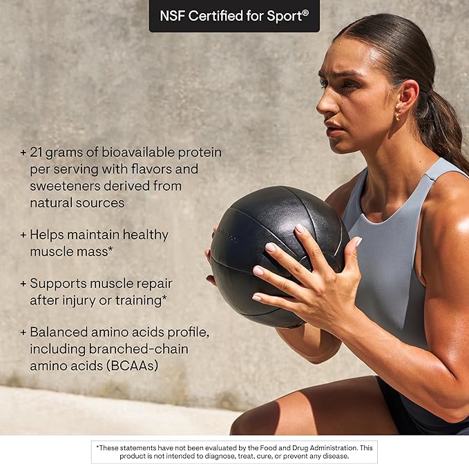 THORNE - Whey Protein Isolate - Balanced Amino Acids Profile with BCAAs - 21 Grams of Easy to Digest Whey Protein Powder - NSF Certified for Sport - Chocolate - Gluten &amp Soy-Free - 14 Packets