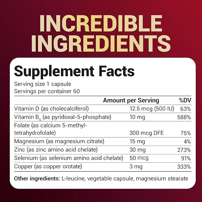 Dr. Berg Zinc 30mg Enhanced with Magnesium Vitamin D3 Selenium &amp Copper - Zinc Supplements for Men &amp Women - Chelated Zinc for Immune Skin Hair &amp Nails Support* - 60 Capsules