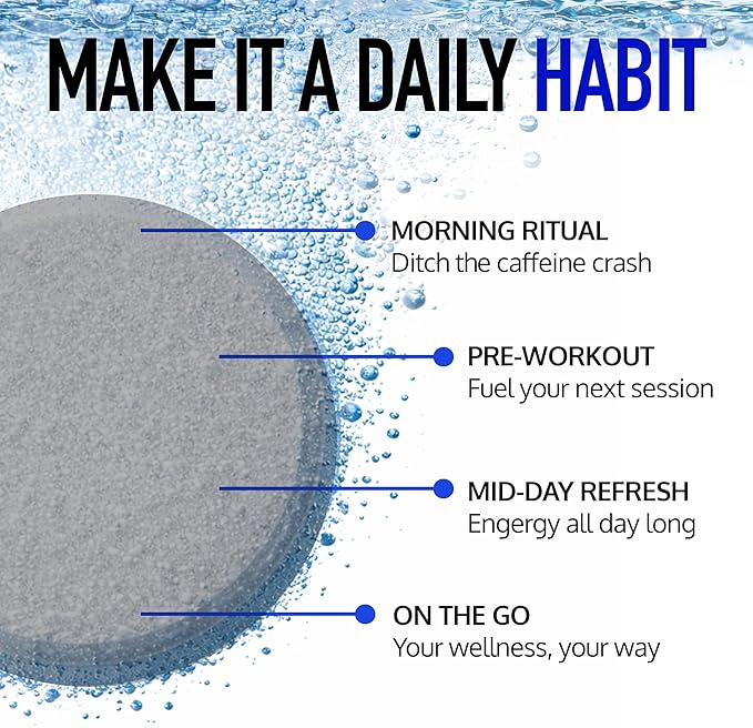 DRINK HRW Rejuvenation Molecular Hydrogen Water Tablets: 12 ppm H2 Patented USA Made IHSA-Certified Hydrogen &amp Magnesium Supplement. Supports Energy Recovery Cognitive Function (Unflavored 3
