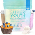 SkinnyFit - Super Youth Collagen for Women - Multi Collagen Peptides Powder - Probiotics Fiber Hyaluronic Acid - Non GMO Gluten Free Sugar Free - Beauty &amp Self Care - Unflavored (28 Servings)