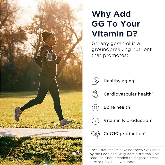 Designs for Health Vitamin D Supreme - Vitamin D 5000 IU with 2000mcg Vitamin K as MK4 for Bone Health Heart Health Mood &amp Immune Support - Vitamin D3 Enhanced with GG Supplement (180 Capsules)
