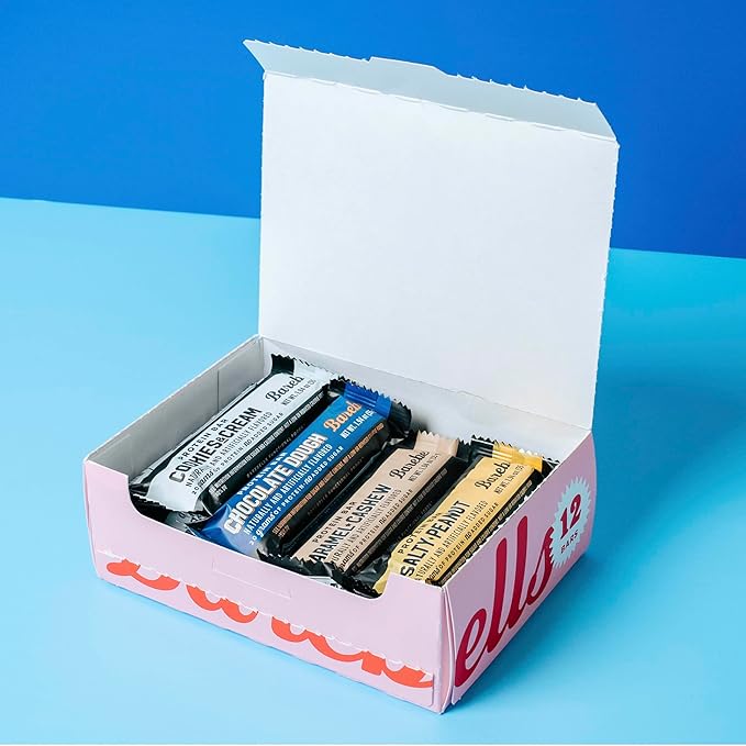 Barebells Protein Bars Variety Pack - 24 Bars (2 Packs of 12) 20g High Protein Treats - Chocolate Nutrition Bars with No Added Sugar - On-The-Go Breakfast or Post-Workout Snack