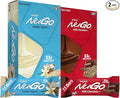 NuGo Original Variety Vanilla Yogurt 15 bars &amp Chocolate 15 bars 11g Protein Gluten Free 30 Count
