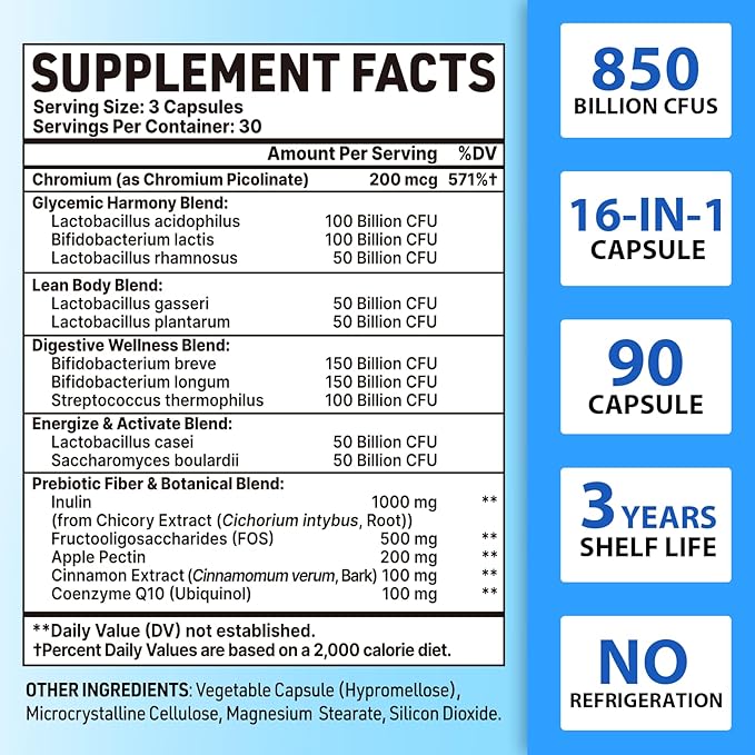 Probiotics for Men Advanced 50+ Mens Probiotic Comprehensive Gut &amp Energy Support with 850 Billion CFU 1800mg Prebiotics Fiber – Tailored Wellness mens probiotics for gut health over 50 180Cap