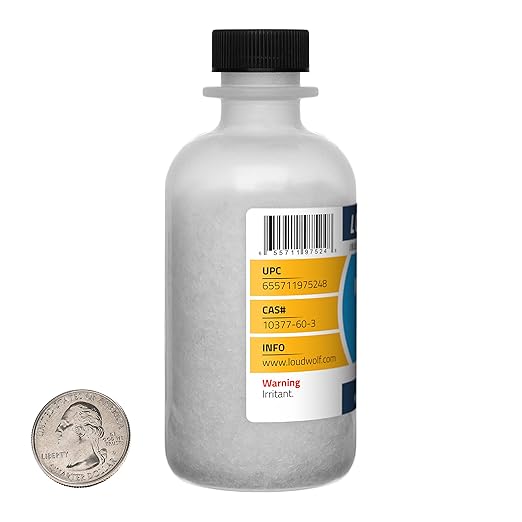 Magnesium Nitrate / 1.5 Pounds / 8 Bottles / 99% Pure USP Food Grade/Fine Powder
