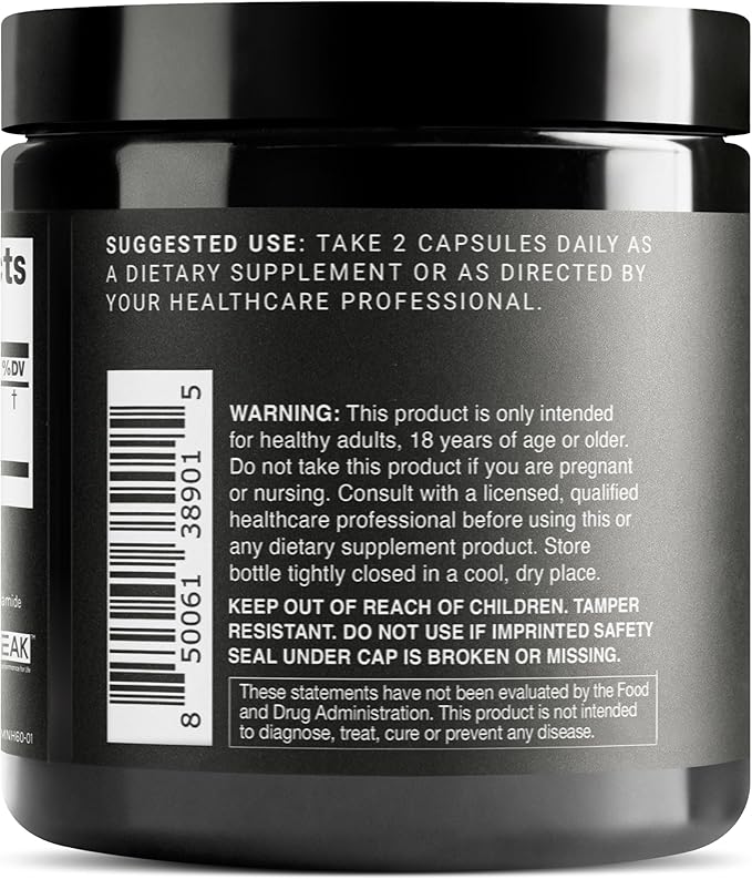 Toniiq NMNH Supplement – Clinically Studied UthPeak™ – 95% Highly Purified &amp Third-Party Tested for NAD+ &amp Healthy Aging Support