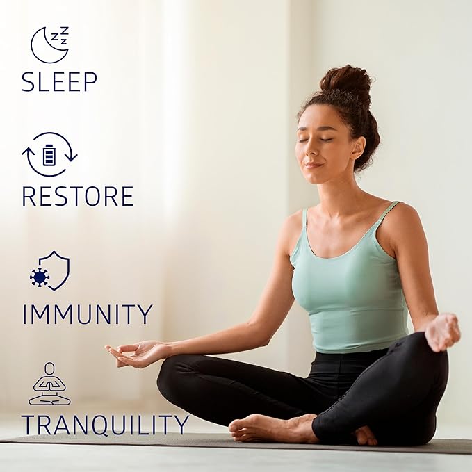Centurion Defender PM 9-in-1 Natural Sleep + Immune Supplement for Recovery Immunity and Rest Support with Melatonin Quercetin Zinc Black Cumin Seed Perilla Leaf Extract and Vitamin C 60 Caps