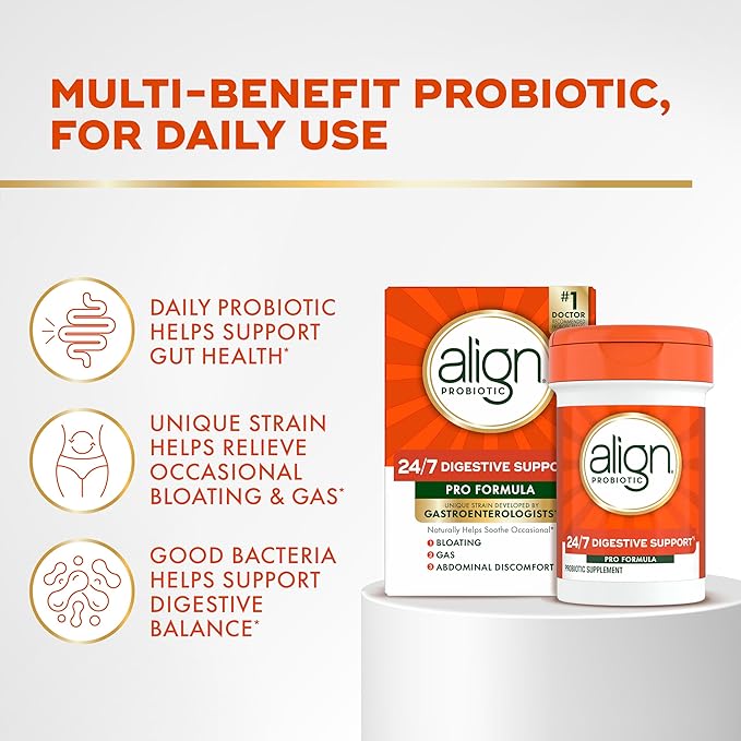Align Probiotic Pro Formula Probiotics for Women and Men Probiotics for Digestive Health Men and Womens Probiotic Capsules Help Relieve Occasional Bloating &amp Gas* 63 Capsules