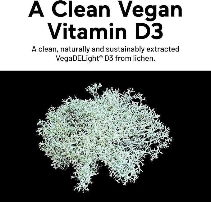 SMARTERNUTRITION Vegan Vitamin D3 5000 IU + Natural Vitamin K2 1100 mcg in Organic Coconut &amp Olive Oil - D3 K2 Supplement for Immune &amp Bone Support - 180 Softgels[90 Day Supply]