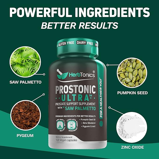 Liver Cleanse Detox &amp Repair Formula with Milk Thistle - Artichoke and Herbs Liver Health Support Supplement - Prostate Support Supplement for Men's Health | with Saw Palmetto &amp Less Urination