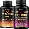 NUTRAHARMONY Vitamin D3 K2 &amp Beet Root Capsules
