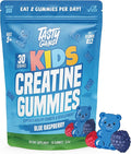 TASTY GAINS Kids Creatine Gummies with Vitamin B12 for Growth Support Kids Vitamin Gummies for Daily Nutrition Support Gummy Vitamins for Kids Easy Chew Supplement for Children