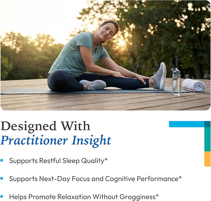 XYMOGEN Sleep &amp Perform - Magnesium &amp Ashwagandha Supplement for Sleep &amp Brain Performance Support - Chelated Magnesium with Shoden Ashwagandha - 60 Capsules