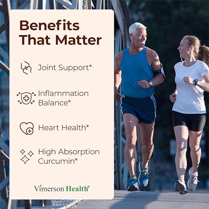 Advanced Turmeric Curcumin Supplement for Joint Support &amp Inflammation – Enhanced Absorption Theracurmin 600mg with Boswellia Serrata for Mobility &amp Recovery – Vegan Gluten Free – 60 Capsules