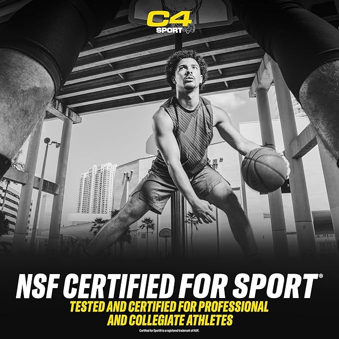Cellucor C4 Sport Pre Workout Powder Fruit Punch - NSF Certified for Sport | 30 Servings Packaging may vary.