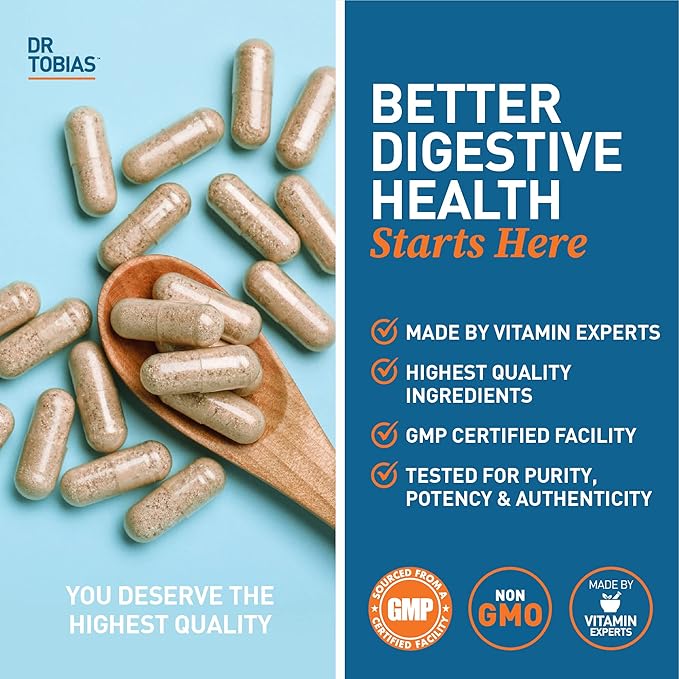 Dr. Tobias Omega 3 Fish Oil &amp Psyllium Daily Supplements for Heart Brain &amp Immune Support Healthy Bowel Movement Supports with Psyllium Husk Capsules