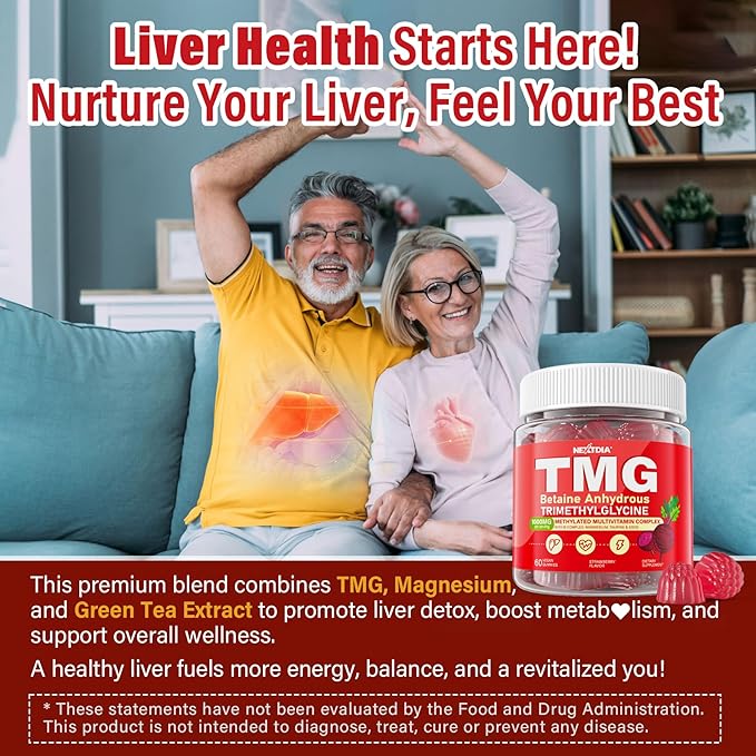 Calcium Citrate TMG Supplements Gummies 4Pack