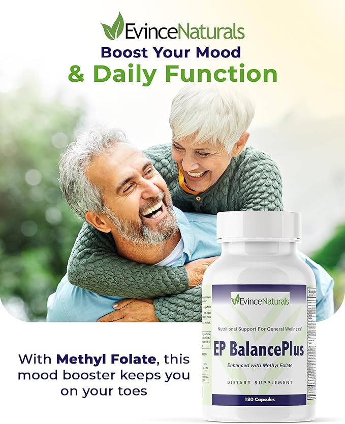 EP BalancePlus Multivitamin for Adults - Multivitamin for Men &amp Women with Vitamins and Minerals - Methyl Folate &amp Amino Acids for Nutritional Support - General Wellness Supplement 180 Capsul