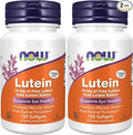 NOW Foods Lutein 10 mg Softgels 120 (Pack of 2)