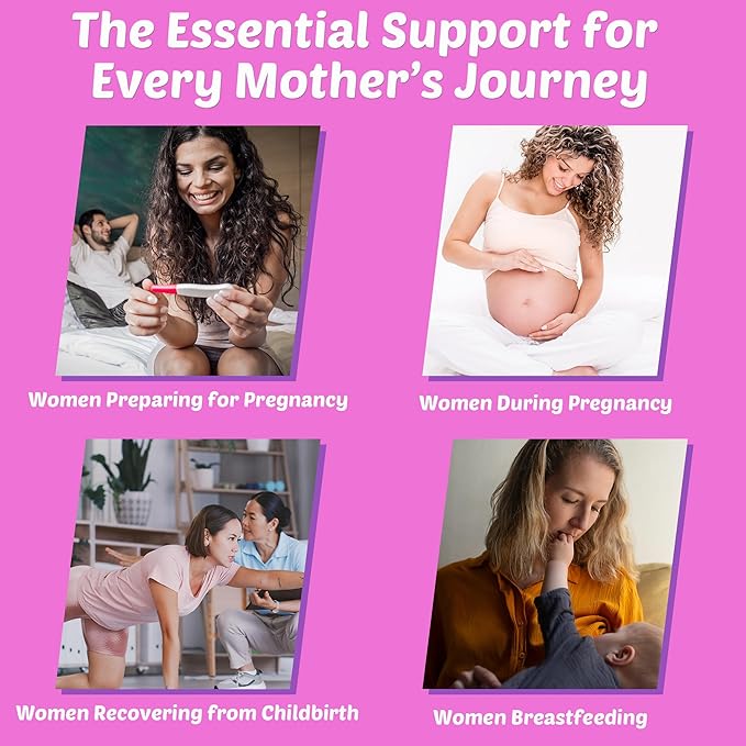 Sugar Free 2 Pack Prenatal Vitamins for Women Gummies + 1 Pack Kids Sleep Gummies
