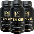 Stem Cell Activation Formula 60 Capsules with Vitamin D and B12 Youth and Longevity Support Maintain Youth and Longevity Patented StemCell Activation Fomula (3bottle (180 softgels))