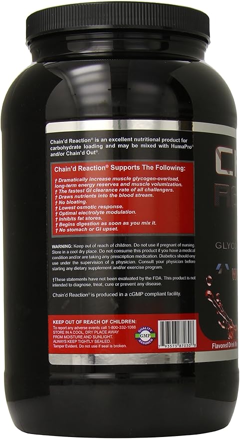 Chain'd Reaction Nutrition Supplement Watermelon 4.44 Pound