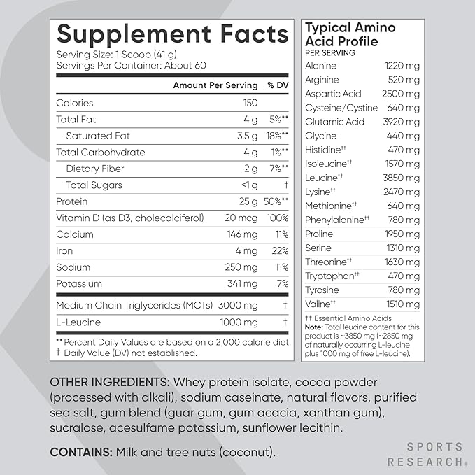 Sports Research Training Performance Pack - Creatine Monohydrate Dutch Chocolate Whey Protein and Sweet Sweat Waist Trimmer (Black/Yellow Small)