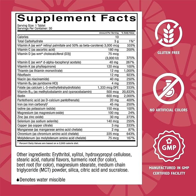 CelebrateONE 45 Chewable Multivitamin with Iron &amp Balance Probiotic Bundle – Bariatric Vitamins for Post-Gastric Bypass &amp Sleeve Gastrectomy – Nutritional &amp Digestive Support