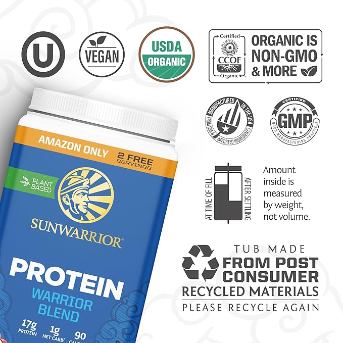 Active Preworkout Hydration Blend &amp Vanilla Organic Plant Based Protein Powder Set | Bundle &amp Save | Non-GMO Soy Dairy Filler &amp Gluten Free (32 Servings Protein 30 Servings Blue Rasp Pre