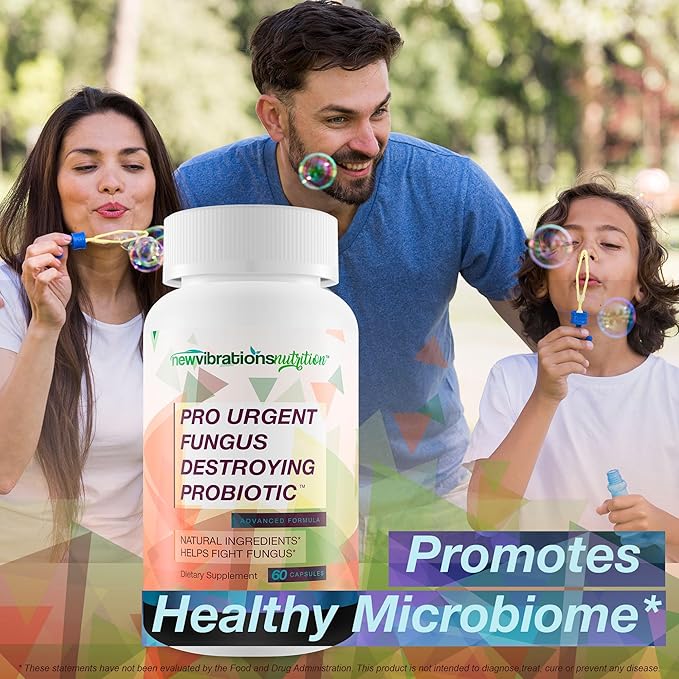 Pro Urgent Fungus Destroying Probiotic - Our Best Toenail Fungus Probiotic - Natural Fungus Nail Treatment Pills - Anti Nail Fungus Probiotics -Best Nail Fungus Treatment For Toenail