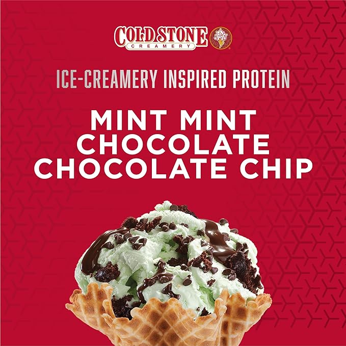 BSN Syntha-6 Whey Protein Powder Cold Stone Creamery- Mint Mint Chocolate Chocolate Chip Flavor Micellar Casein Milk Protein Isolate Powder 25 Servings