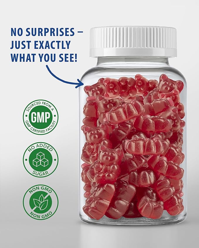 Magnesium Gummies for Kids &amp Adults - 100mg - Calm Magnesium Chews - Magnesium Citrate Chewable Supplement for Mood &amp Muscle Support - Citrato de Magnesio para Niños - 90 Gummies