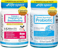 The Motherhood &amp Family Wellness Bundle: Breastfeeding+Premium Broad Spectrum Clinically Proven for Mom's Breast Gut &amp Vaginal Health Baby Growth Broad Spectrum Probiotics for Daily Digest