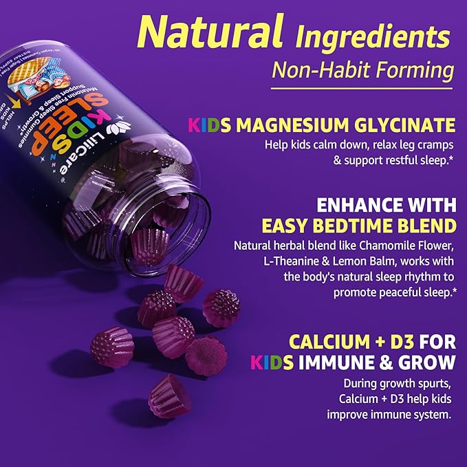 Liposomal L-Theanine Gummies &amp Kids Sleep Gummies
