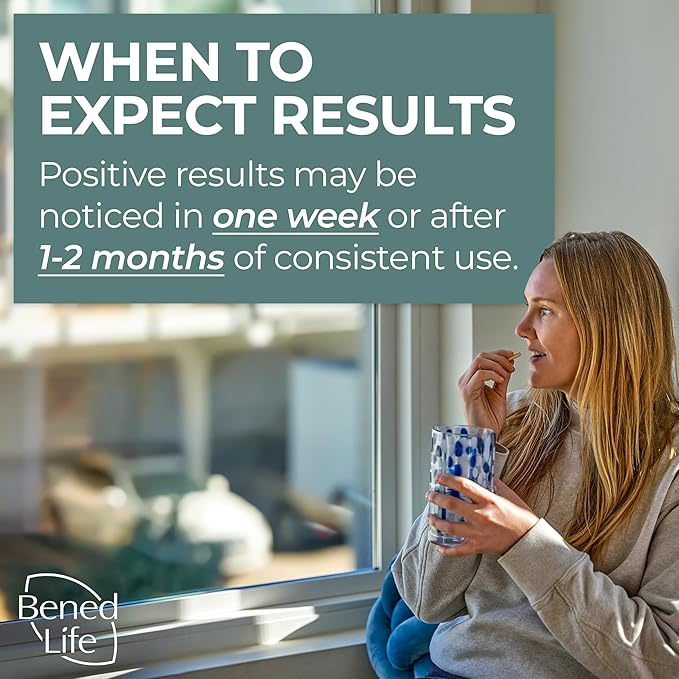Bened Life Neuralli Mood with PS128 for Stress Relief &amp Recovery via The Gut-Brain Axis (30-Day Supply) Ages 18+