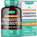 Prebiotics and Probiotics: Lactobacillus Gasseri Lactobacillus Rhamnosus Plantarum Casei Bifidobacterium longum lactis infantis. Probiotic Prebiotic Pre and Probiotics for Digestive Health.