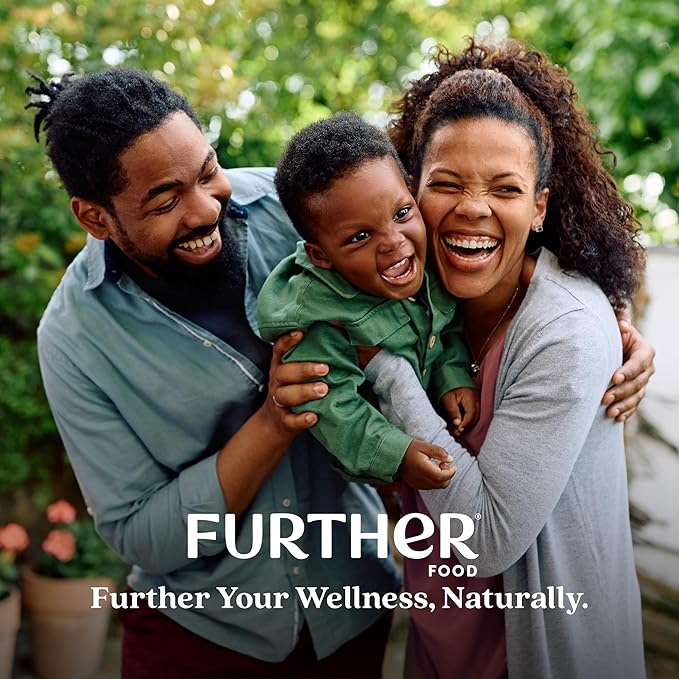 Further Food Chocolate Marine Collagen Peptides Powder with Reishi Mushroom Wild-Caught Sustainably Sourced Fish Hydrolyzed Type 1 2 &amp 3 7.41 Oz