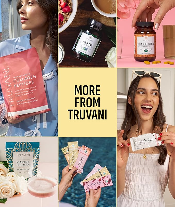 Truvani Vegan Pea Protein Powder | Banana Cinnamon | 20g Organic Plant Based Protein | 20 Servings | Keto | Gluten &amp Dairy Free | Low Carb | No Added Sugar