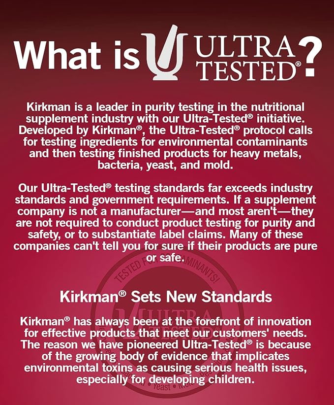 Kirkman Super Nu-Thera Multivitamin Teen &amp Adult