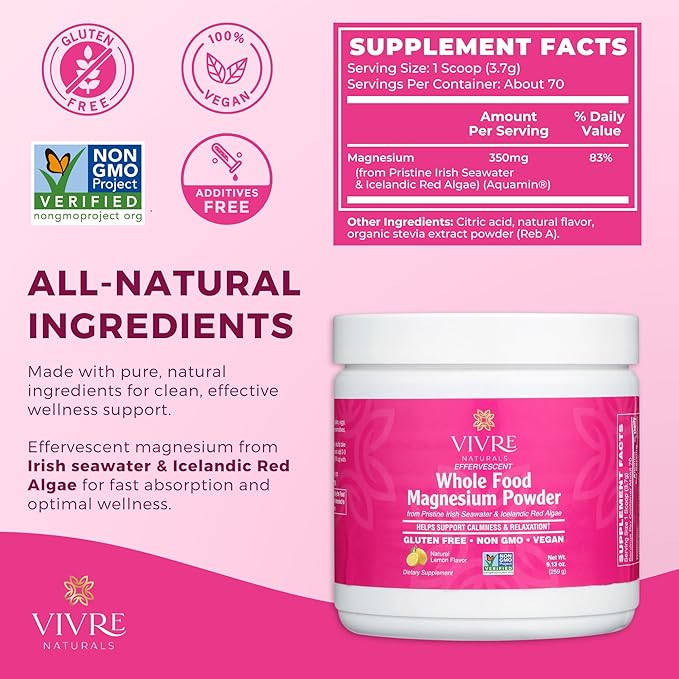Whole Food Magnesium Powder