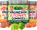 Magnesium Gummies Variety Pack – 3 Bottles (60 Each) – Strawberry Banana Apple Kiwi &amp Peach Mango