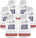 Liver Renew - Liver Cleanse Detox &amp Repair - Liver Support Supplement with Artichoke Extract Milk Thisle Dandelion and Turmeric - 360 Capsules