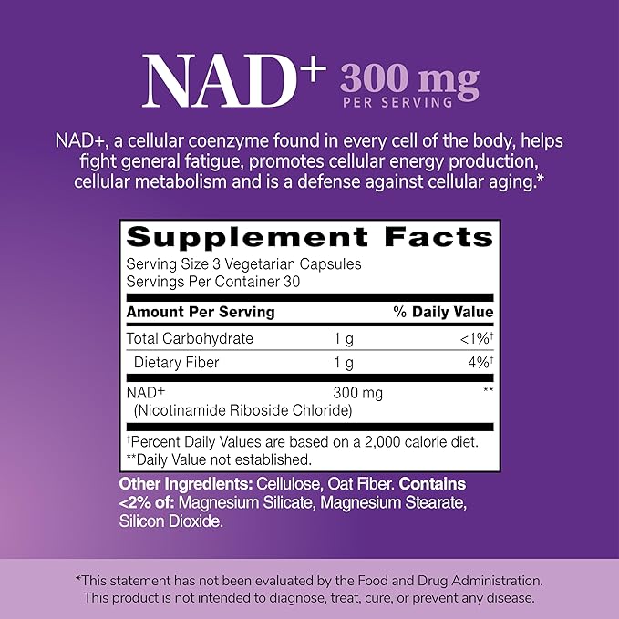 21st Century NAD+ Nicotinamide Riboside 300 mg