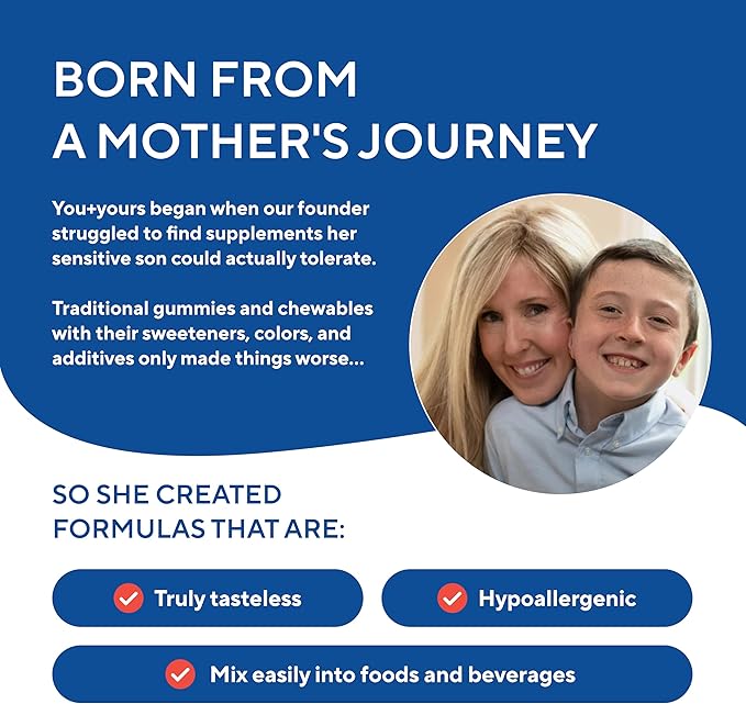 Tasteless Iron for Kids + Toddlers- 4-Month Supply- No Sweeteners Flavors or Preservatives. Add to Beverages or Food. Pure Flavorless Children's Iron Supplement.
